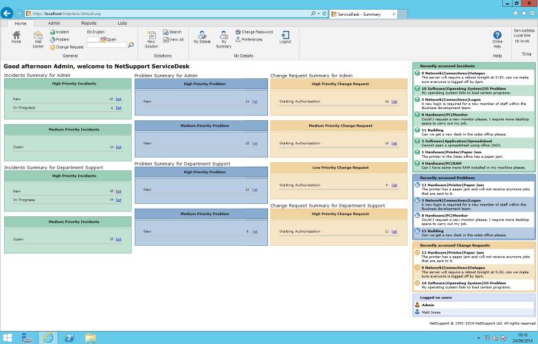 NetSupport ServiceDesk - IT Solutions Schools - Ireland