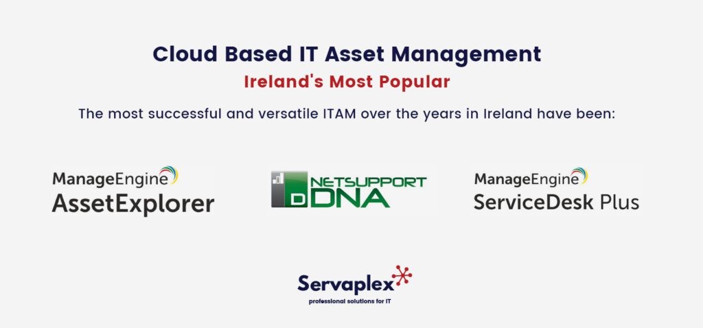 Cloud Based IT Asset Management - Ireland Most Popular - Servaplex