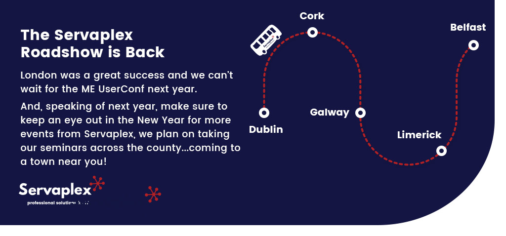 Servaplex Roadshow Back - IT Solutions Ireland