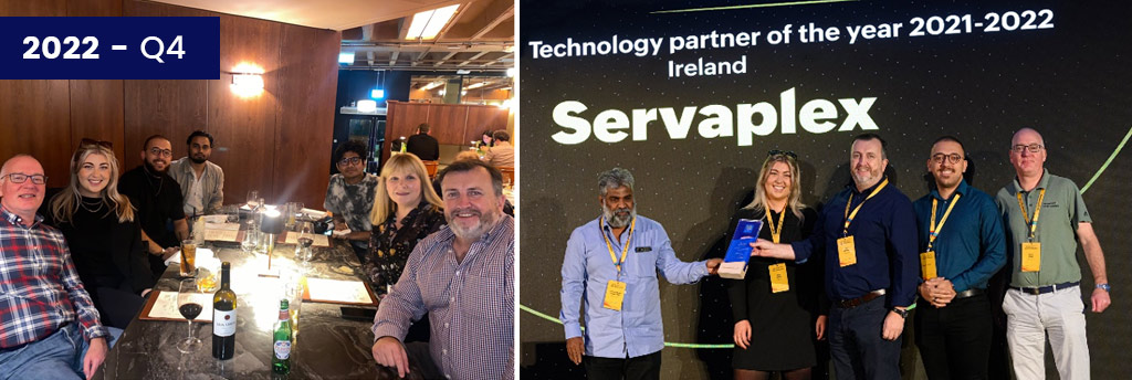 Q4 - ManageEngine Technology Partner Year Ireland - Servaplex 2022