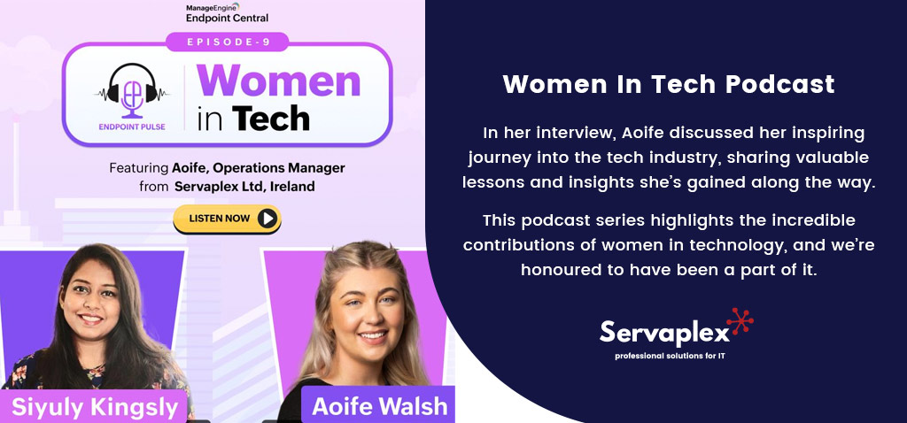 Women in Tech - Aoife Walsh