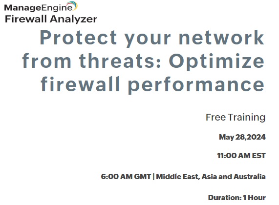Firewall Analyzer Training