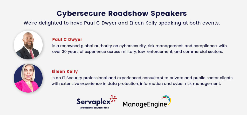 Cybersecure Roadshow Speakers - ManageEngine Ireland