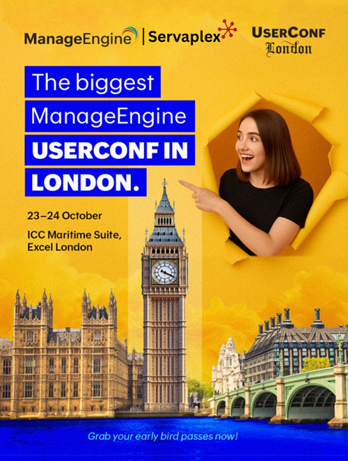 ManageEngine London Oct 2025 - Servaplex