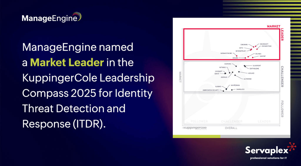 ManageEngina Market Leader KuppingerCole - Servaplex